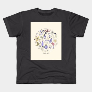 Flower child - soft yellow Kids T-Shirt